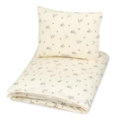 Bedding Set, Baby, 70x100cm - GOTS - Bicycles