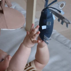 Activity Toy, Bumble Bee - OCS Portofino Blue 8 Activity Toy, Bumble Bee - OCS Portofino Blue -Baby Supply Store 1099 ActivityToyBumbleBee 107 PortofinoBlue 10