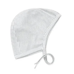 Baby Bonnet - GOTS - Classic Stripes Blue