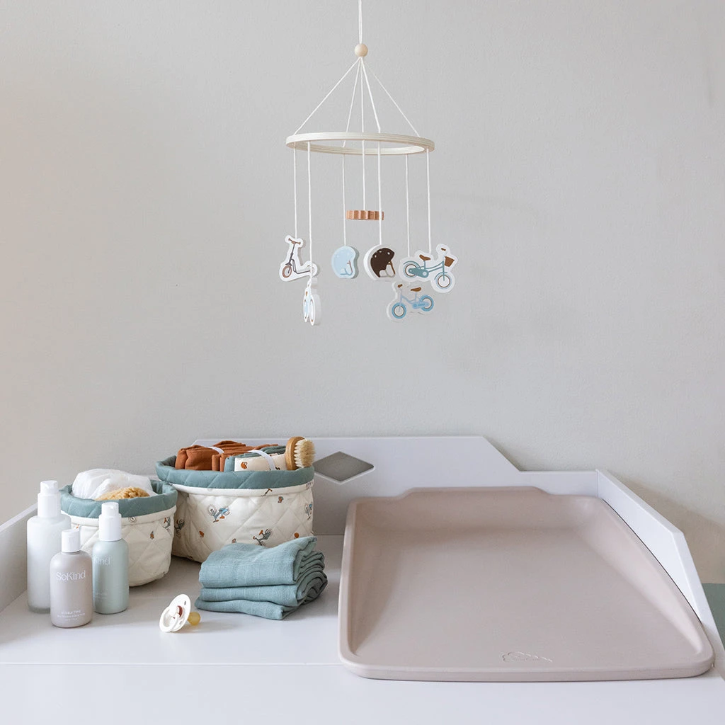 Wooden Mobile - FSC 100% - Bicycles 4 Wooden Mobile - FSC 100% - Bicycles - Image 2