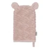 Wash Glove W/ Ears - GOTS Dusty Rose -Baby Supply Store 163 Washglove 22 Dustyrose
