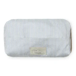 Wet Wipe Cover - GOTS Classic Stripes Blue -Baby Supply Store 1650 WetWipeCover P85 ClassicStripesBlue closed