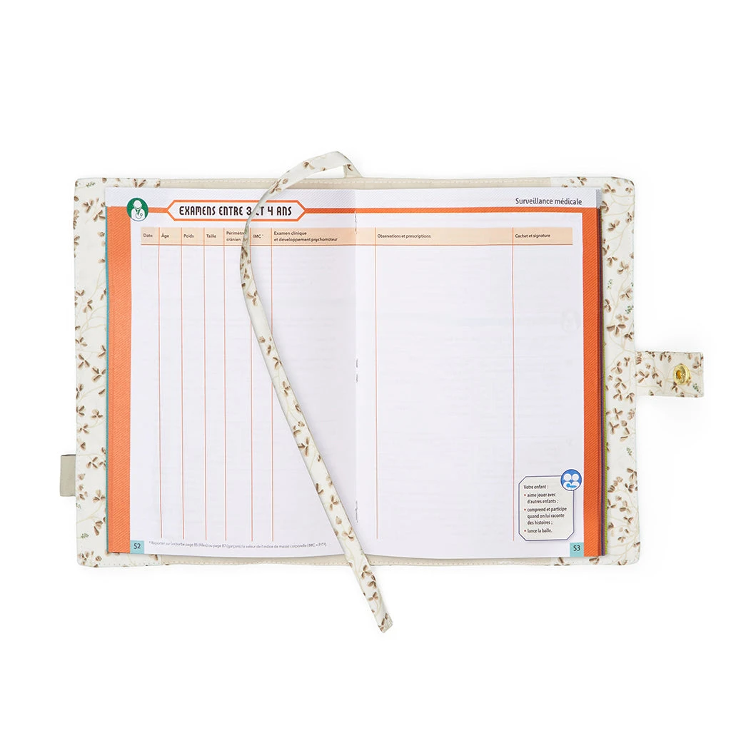 Protège Carnet De Santé - OCS Lierre 4 Protège Carnet De Santé - OCS Lierre - Image 2