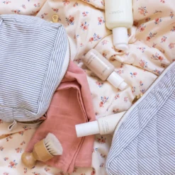 Make Up Bag - OCS Classic Stripes Blue, Praline -Baby Supply Store 1657 Make Up Purse P85 Classic Stripes Bluejpg