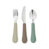 Rainbow Kids Cutlery Set - Olive Mix 2 Rainbow Kids Cutlery Set - Olive Mix -Baby Supply Store 1718 Rainbow Kids Cutlery Set 115 Olive Mix