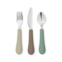 Rainbow Kids Cutlery Set - Olive Mix