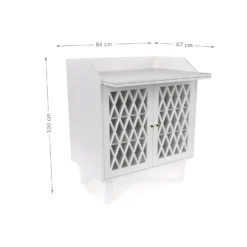 Harlequin Changing Table, FSC Mix - White -Baby Supply Store 2001C HARLEQUIN 20CHANGING 20TABLE 23 WHITE scaled