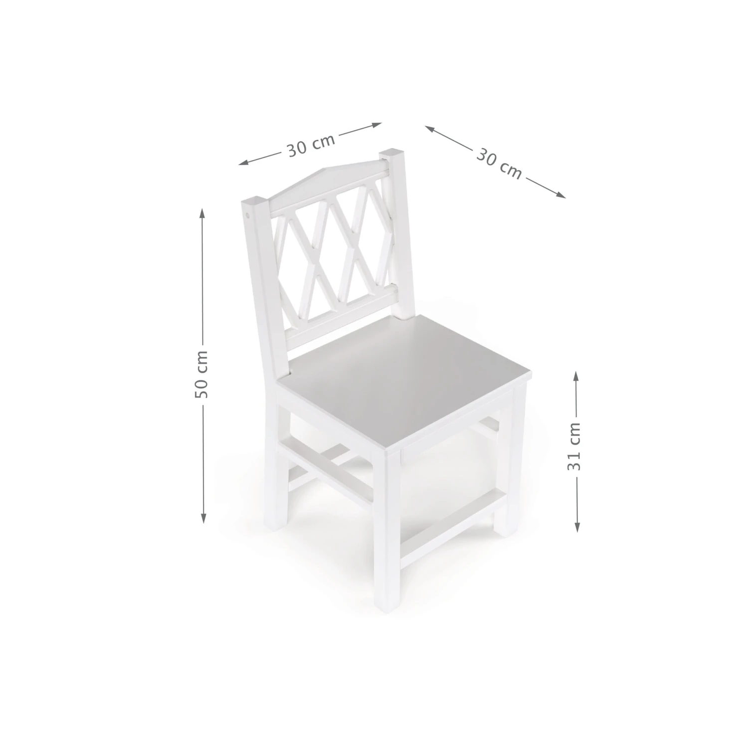 Harlequin Kids Chair - White 7 Harlequin Kids Chair - White - Image 6