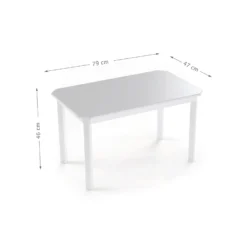 Harlequin Kids Table - White -Baby Supply Store 2004 HARLEQUIN 20KIDS 20TABLE 23 WHITE scaled