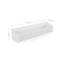 Harlequin Shelf, FSC Mix - White 13 Harlequin Shelf, FSC Mix - White -Baby Supply Store 2008A HARLEQUIN 20SHELF 23 WHITE scaled