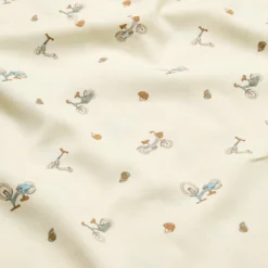 Bedding Set, Junior, 100x140cm - GOTS - Bicycles -Baby Supply Store 200 Bedding Junior 100x140cm P92 Bicycles 02