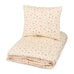 Bedding Set, Junior, 100x140cm - GOTS - Berries