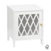 Harlequin Bedside Table - FSC Mix - White