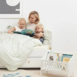 Harlequin Book Bench, FSC Mix - White 10 Harlequin Book Bench, FSC Mix - White -Baby Supply Store 2021 23 LIFESTYLE 1