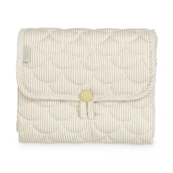 Changing Mat, Quilted - OCS Classic Stripes Camel