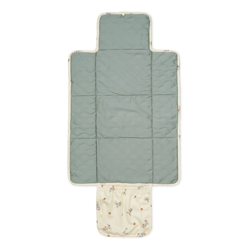 Changing Mat, Quilted - OCS - Bicycles 4 Changing Mat, Quilted - OCS - Bicycles - Image 2