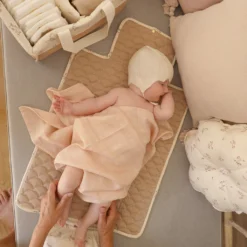 Changing Mat, Quilted - OCS Ashley, Latte -Baby Supply Store 301 QuiltedChangingMat P86 Ashley 11