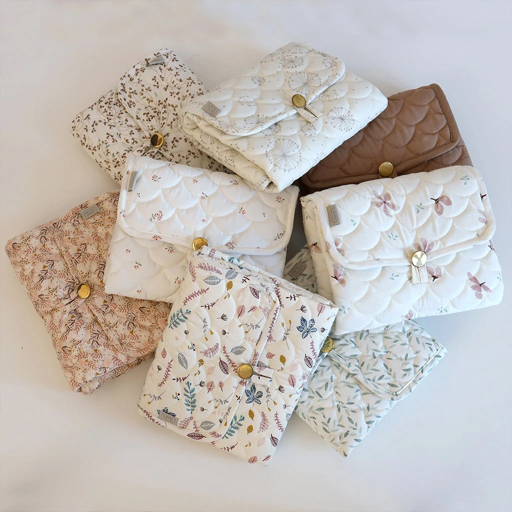 Changing Mat, Quilted - OCS Lierre/Almond 6 Changing Mat, Quilted - OCS Lierre/Almond - Image 4