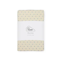 Sheet, Fitted, 70x140x15cm - GOTS - Capri