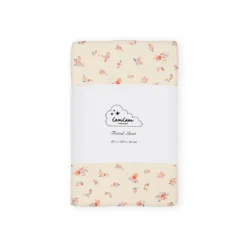 Sheet, Fitted, 60x120x15cm - GOTS - Berries