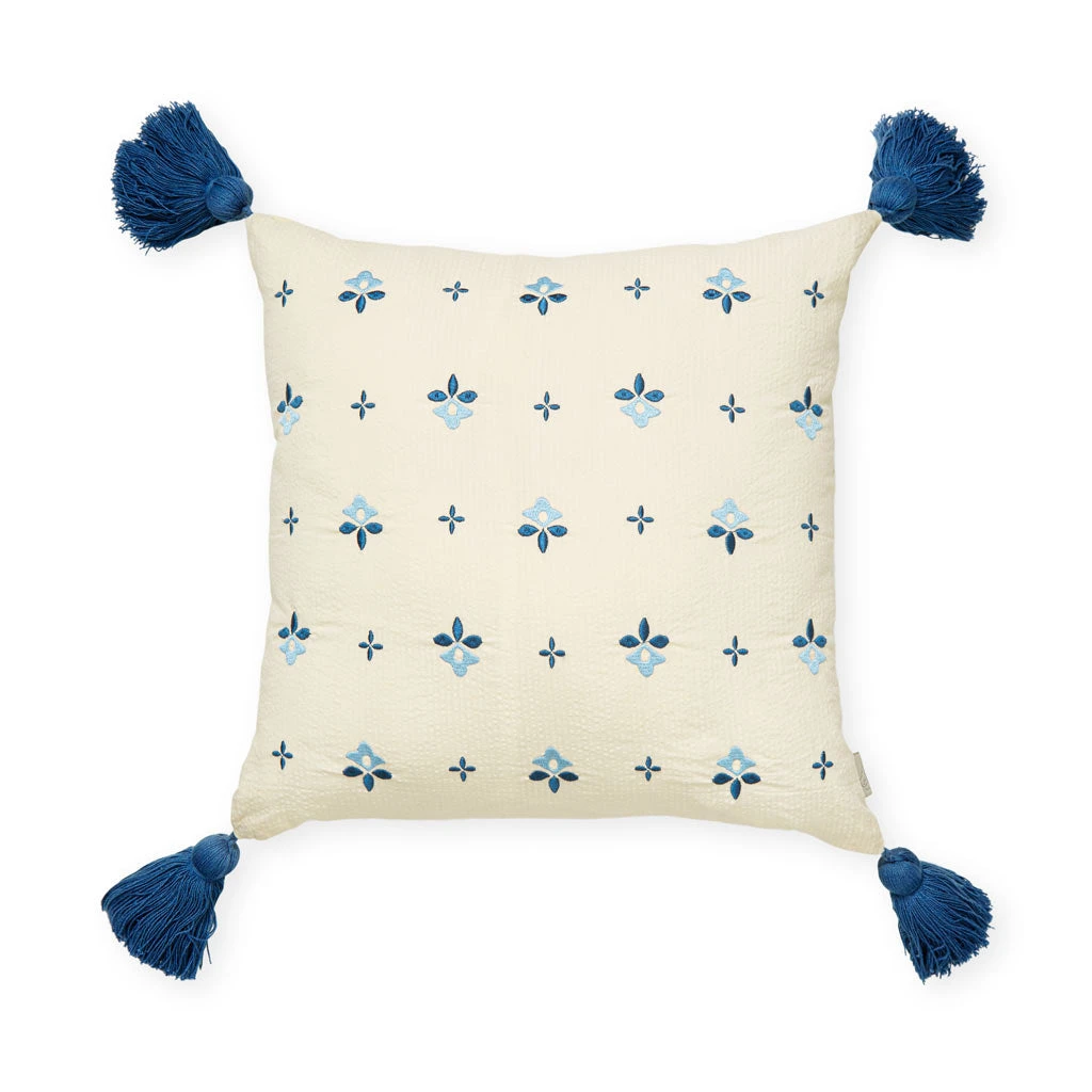 Embroidered Cushion - OCS - Capri 3 Embroidered Cushion - OCS - Capri