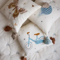 Embroidered Cushion - OCS - Bicycles -Baby Supply Store 344 Embroidered Cushion P92 Bicycle 10