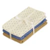 Muslin Cloth, 3-pack - GOTS - Capri -Baby Supply Store 503 Muslin Cloth 3 pack P91 Mix Capri