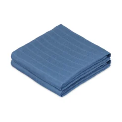 Muslin Cloth, 2-pack - GOTS - Deep Blue