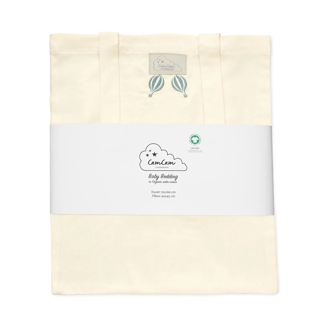 Embroidered Bedding, Baby, 70x100cm - GOTS - Dreamland 6 Embroidered Bedding, Baby, 70x100cm - GOTS - Dreamland - Image 4