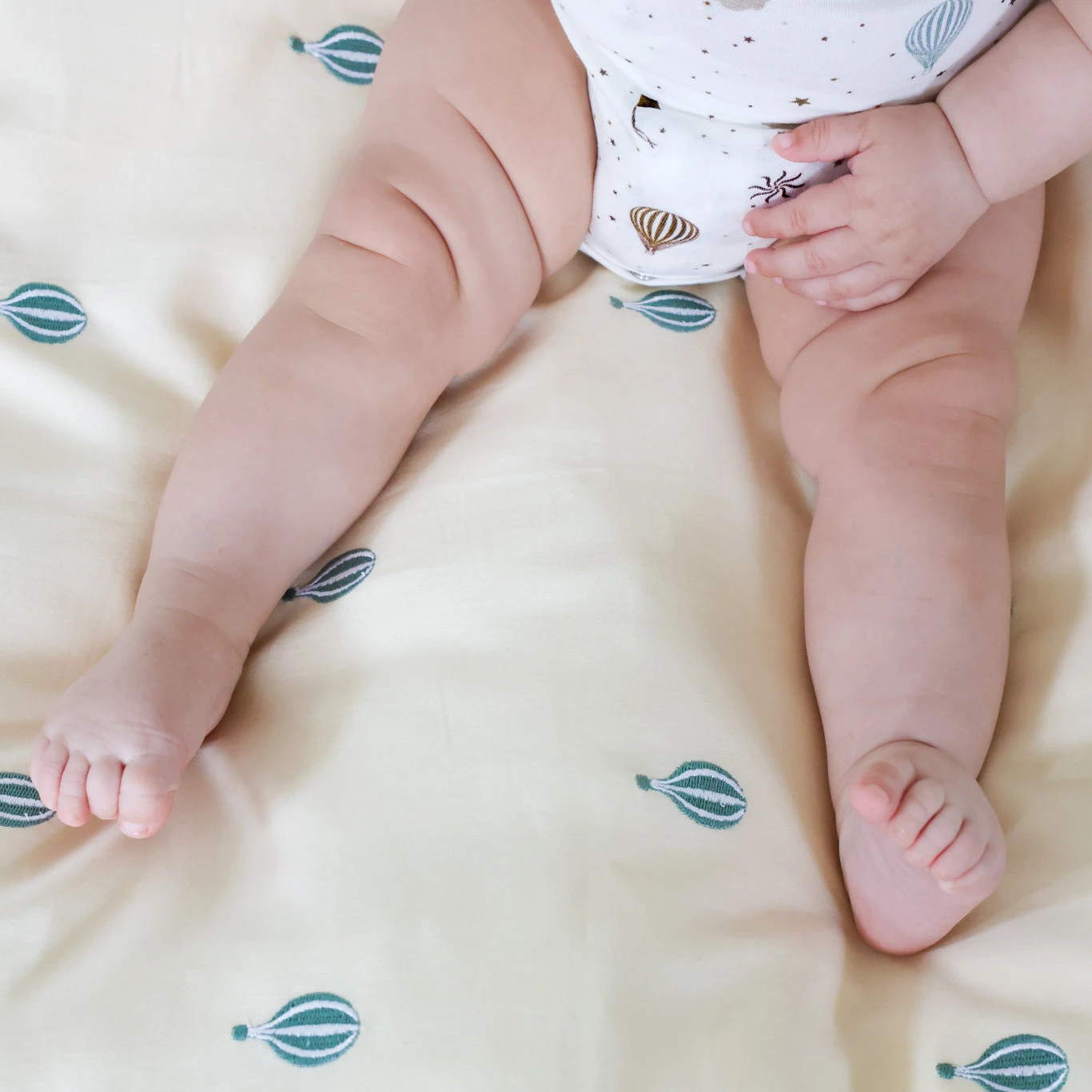 Embroidered Bedding, Baby, 70x100cm - GOTS - Dreamland 4 Embroidered Bedding, Baby, 70x100cm - GOTS - Dreamland - Image 2