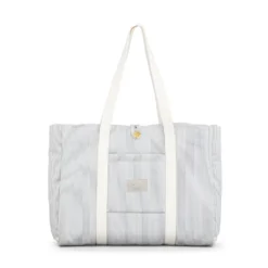 Fold-Out Changing Bag - OCS - Classic Stripes Blue