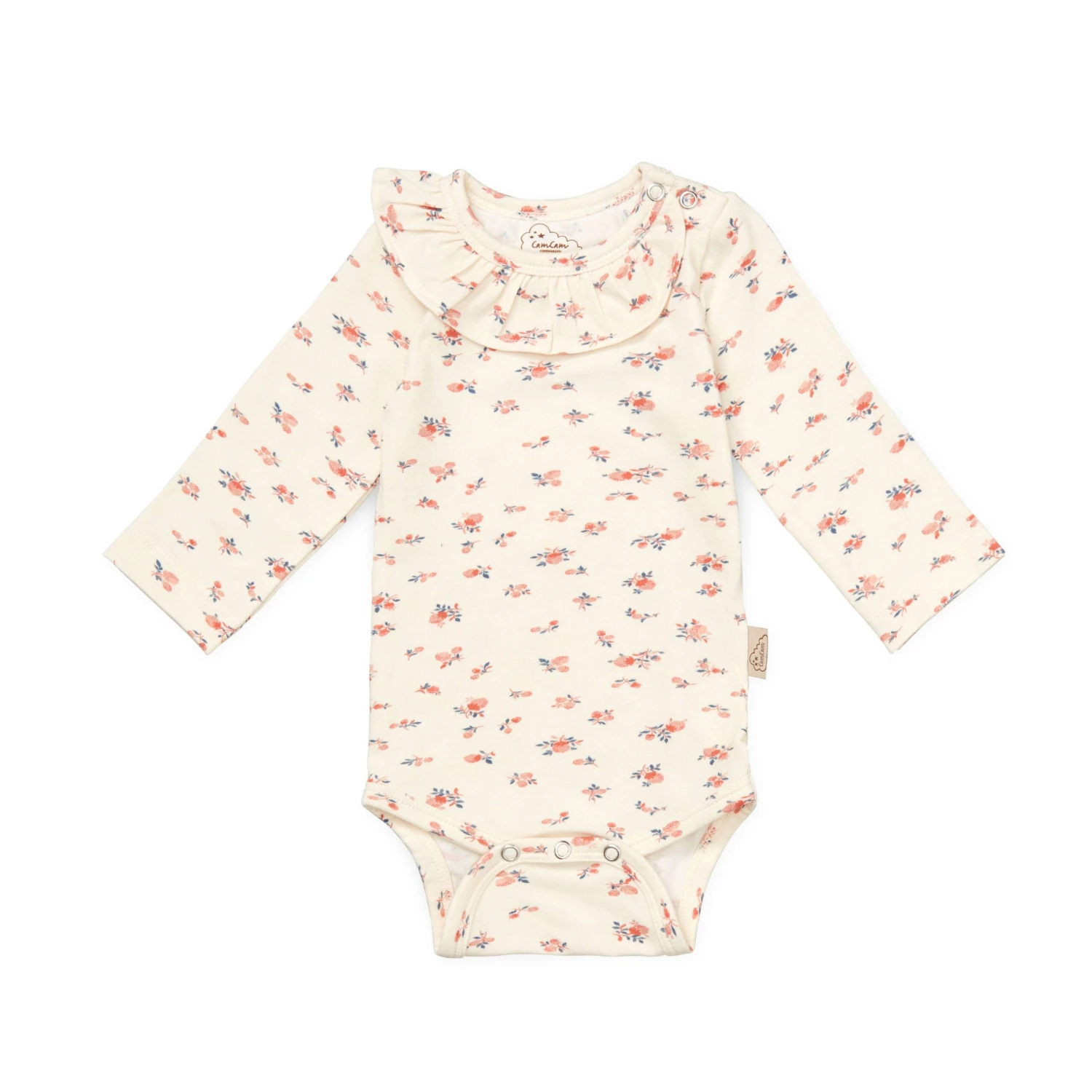 Long Sleeved Body Holly - GOTS - Berries 3 Long Sleeved Body Holly - GOTS - Berries