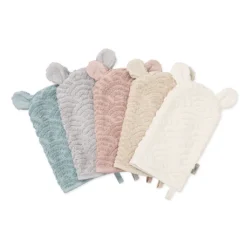 Wash Glove W/ Ears - GOTS Off-White -Baby Supply Store 632 21 02