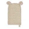 Wash Glove W/ Ears - GOTS Almond