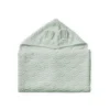 Towel, Junior, Hooded W/ Ears - GOTS Dusty Green