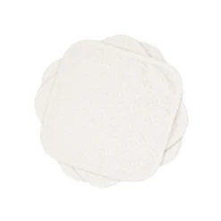 Washcloth, 3-pack - GOTS Off-White
