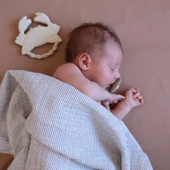 Baby Supply Store -Baby Supply Store 671 MuslinBabyBlanket P85 ClassicStripesBlue 11 ff310465 ec20 4d7f a033 24564b7fdfc3