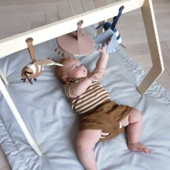 Soft Blanket - OCS Classic Stripes Blue -Baby Supply Store 672 SoftBlanket P85 ClassicStripesBluea 12 7f84f0e1 08bb 45a8 8220 f63373805512