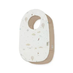 Bib W/ Pocket, 2-pack - Dreamland