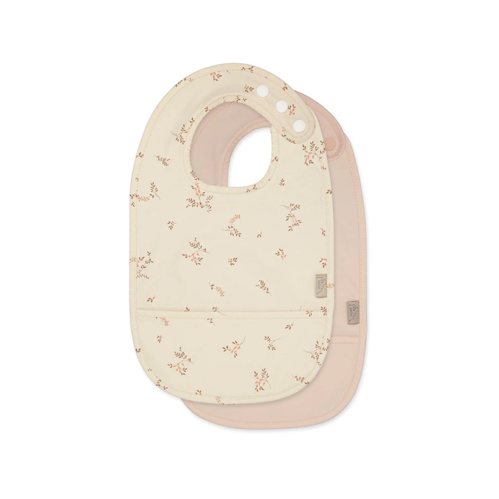 Bib W/ Pocket, 2-pack - Ashley 3 Bib W/ Pocket, 2-pack - Ashley