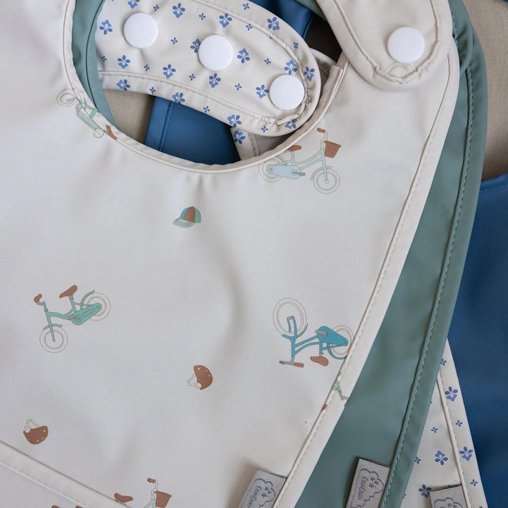 Bib W/ Pocket, 2-pack - Bicycles 4 Bib W/ Pocket, 2-pack - Bicycles - Image 2