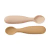 Flower Spoons, 2-pack - Coral Mix -Baby Supply Store LOWRES 1712 FlowerSpoons 108 CoralMix